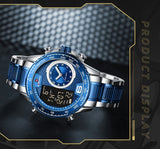 NAVIFORCE 9199 AZUL SILVER