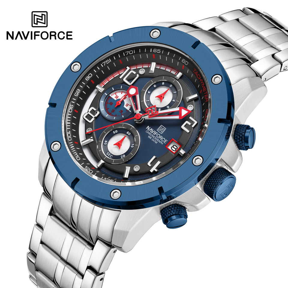 NAVIFORCE 8056  SILVER BL