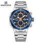 NAVIFORCE 8072 BLUE SILVER