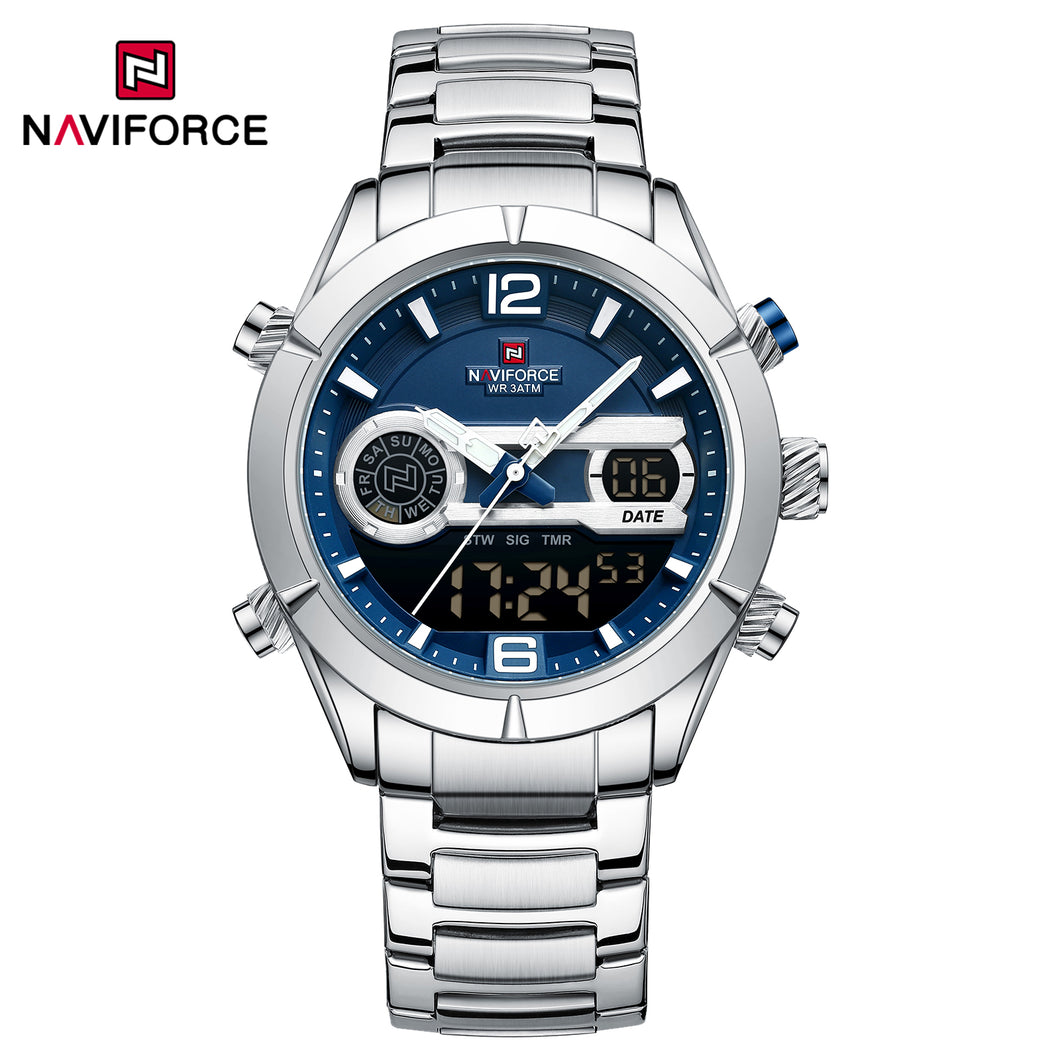 NAVIFORCE 9232 SILVER BL