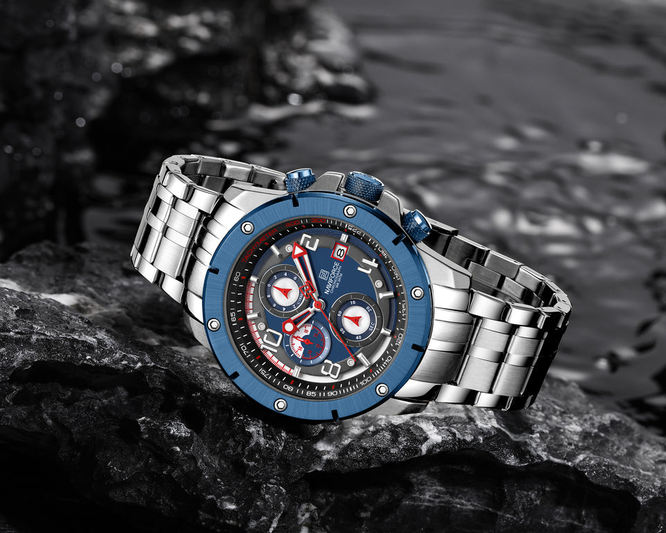 NAVIFORCE 8056  SILVER BL