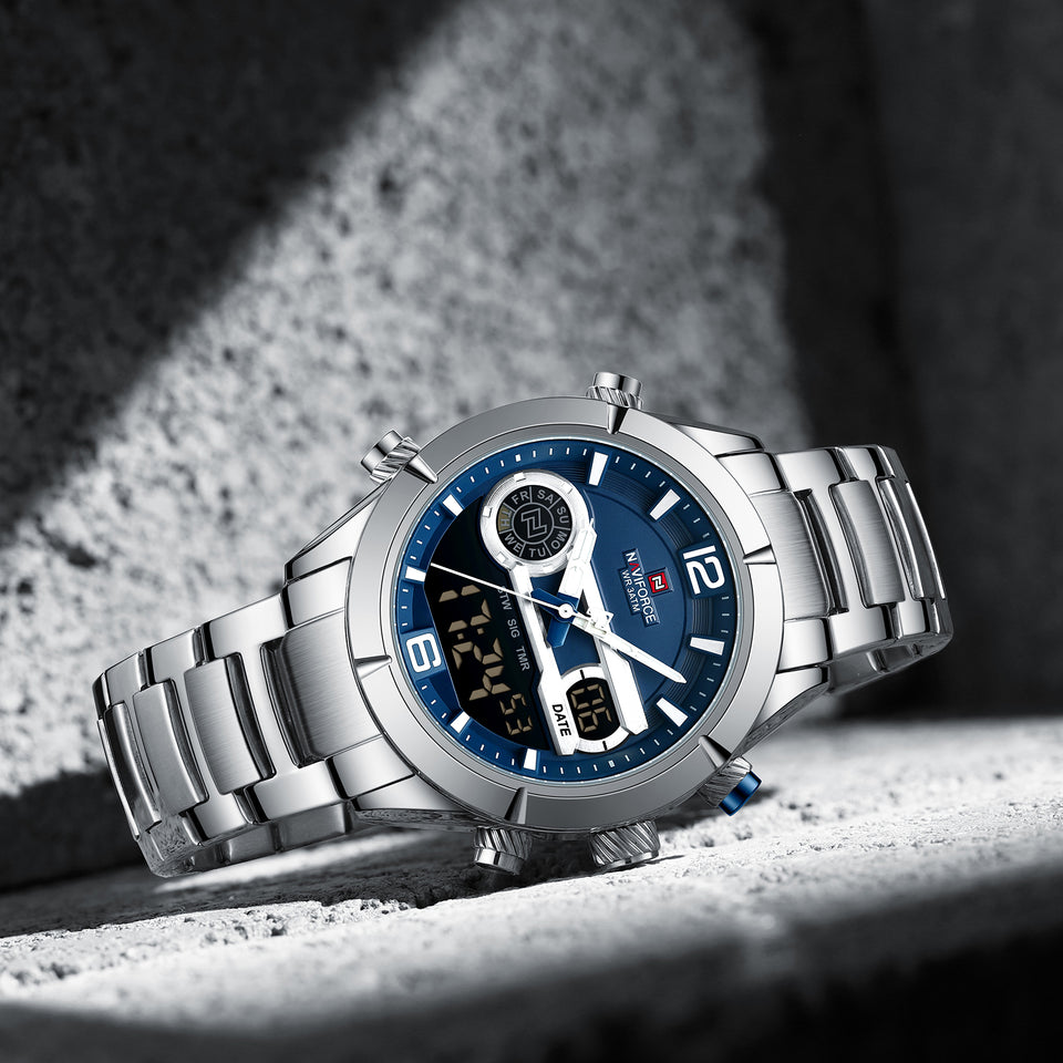 NAVIFORCE 9232 SILVER BL