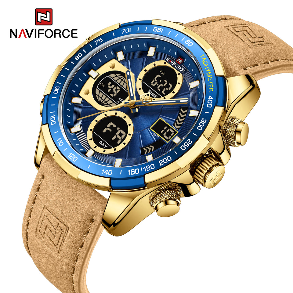 NAVIFORCE 9197 GOLD BL CUERO