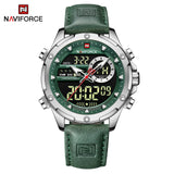 NAVIFORCE 9208 GREEN SILVER