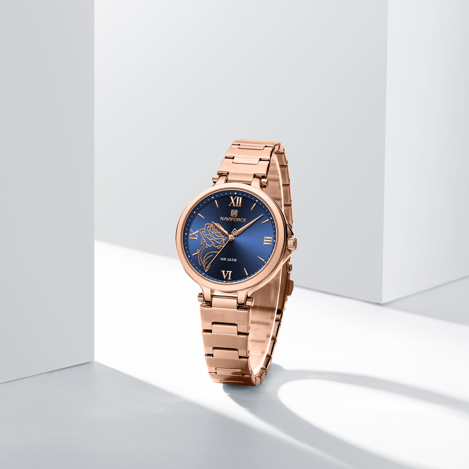 NAVIFORCE 5060 GODL ROSE BLUE