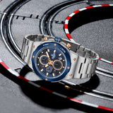 NAVIFORCE 8072 BLUE SILVER