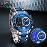 NAVIFORCE 9199 AZUL SILVER