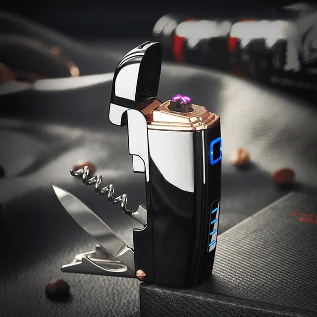 ENCENDEDOR ELECTRONICO CON BATERIA RECARGABLE