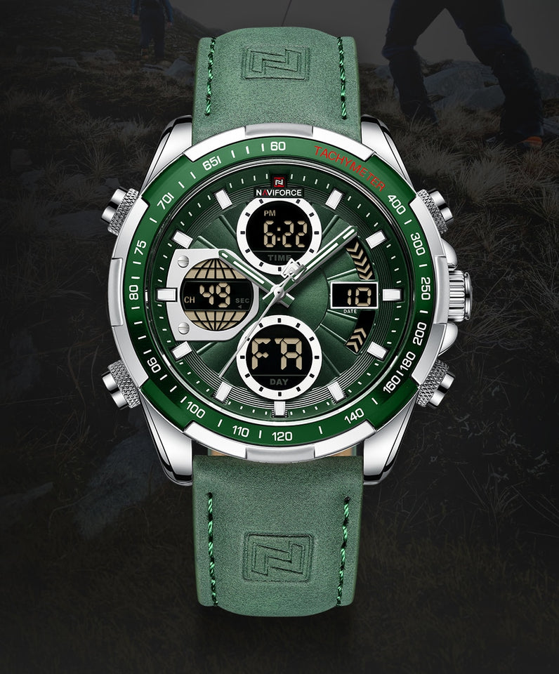 Naviforce 9197 Green Cuero