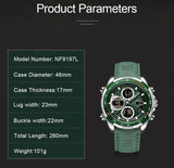 Naviforce 9197 Green Cuero